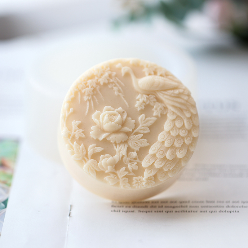 Peacock Flower Pattern Silicon - Art Craft Flower Making review and price