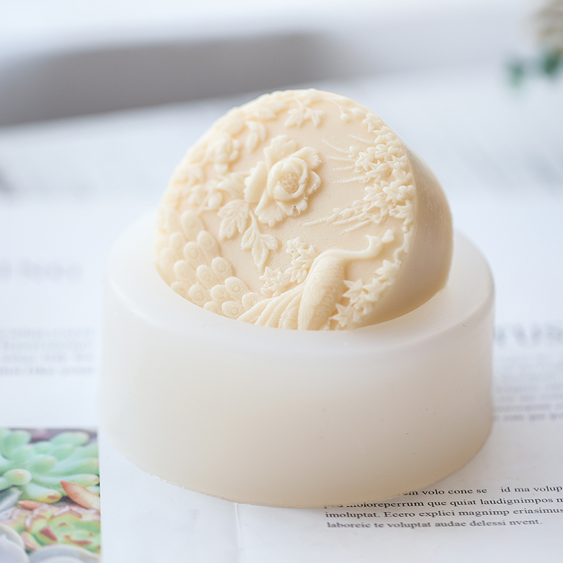 Peacock Flower Pattern Silicon - Art Craft Flower Making review and price