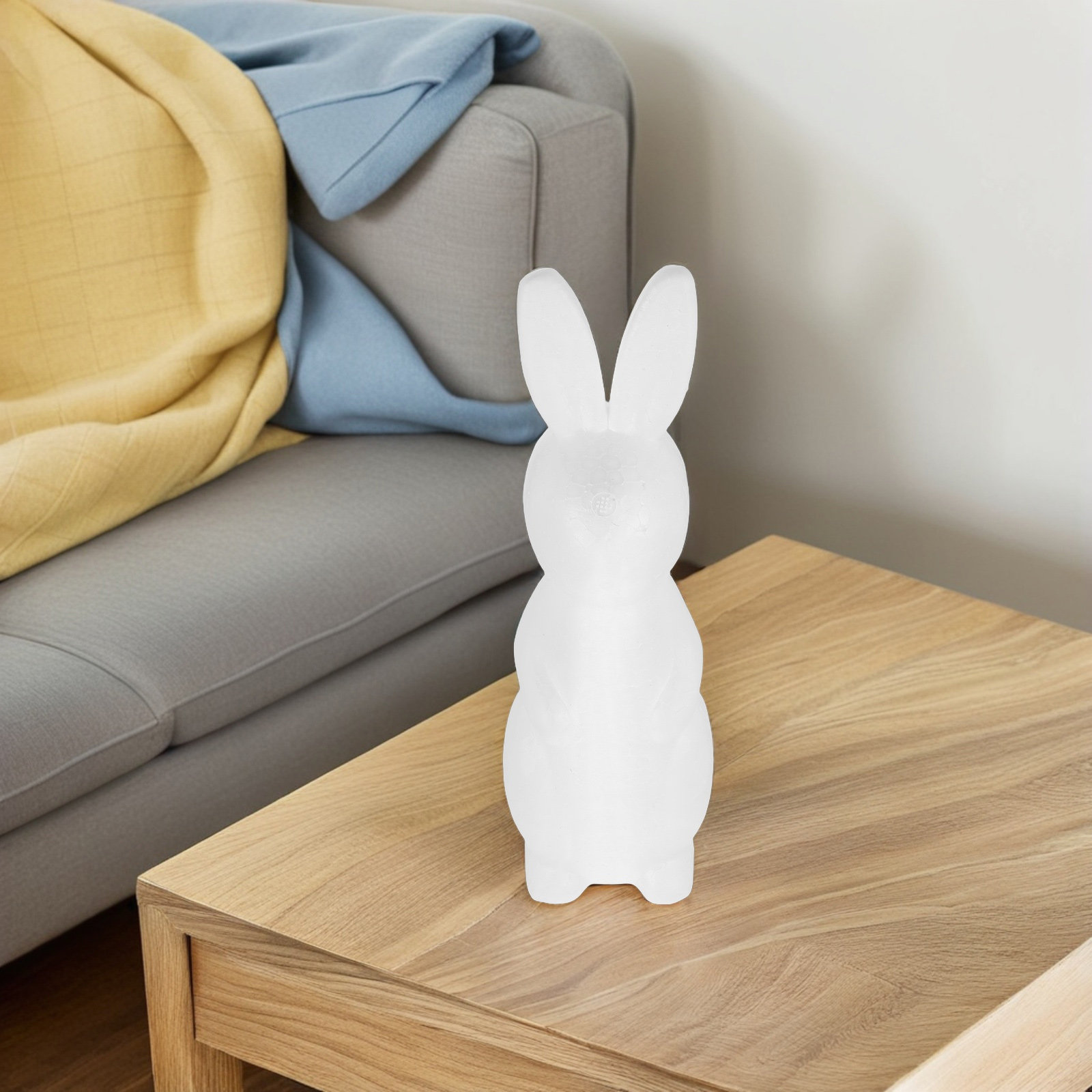 2Pcs Foam Rabbit Craft White D - Art Craft Rabbit review and price