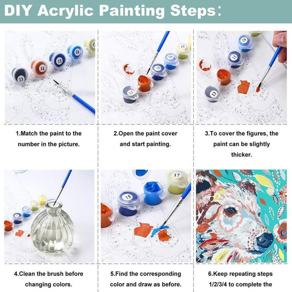 DIY Paint by Numbers Kit for A - Art Craft And Cloth review and price