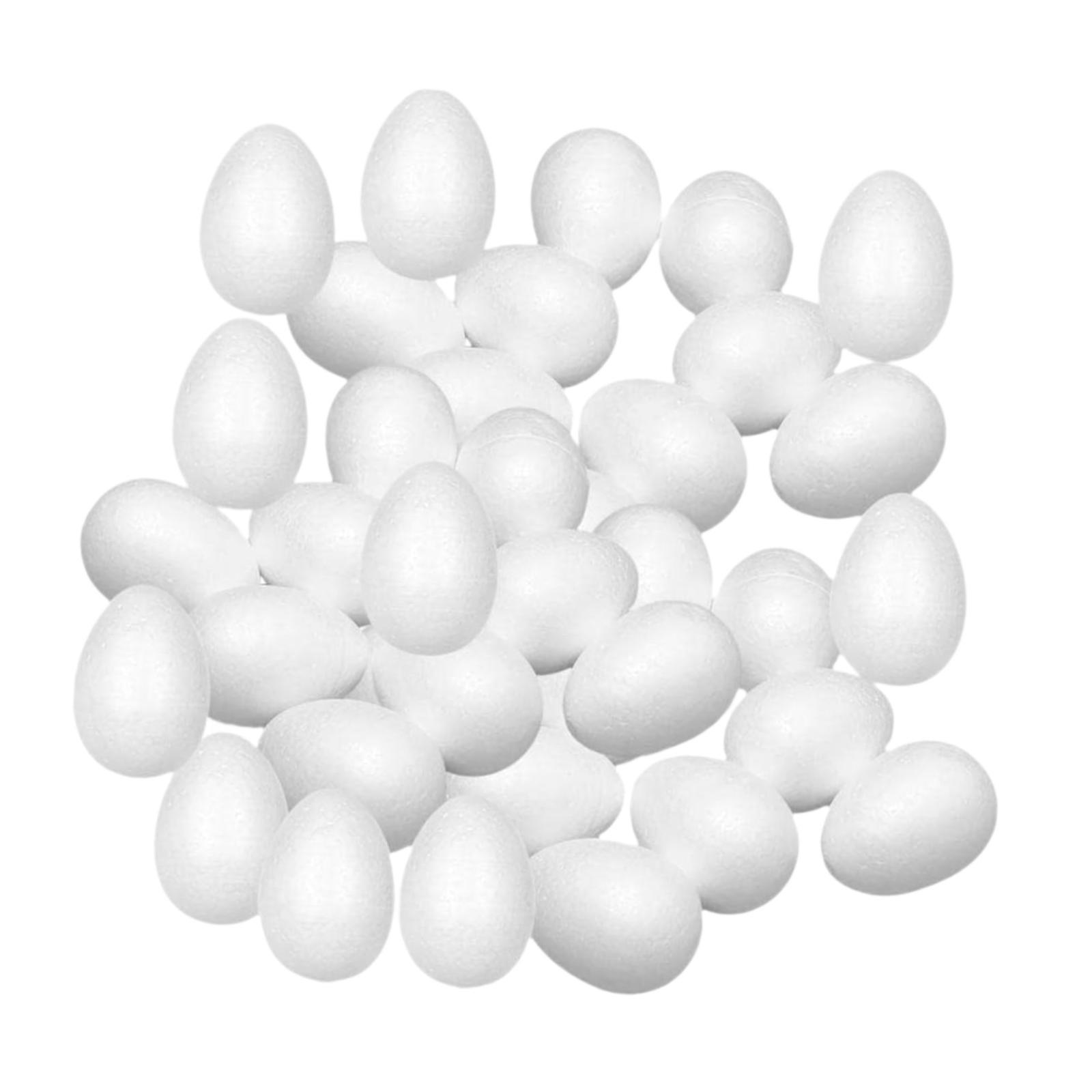 Foam Easter Eggs White Craft D - Art Craft For Kindergarten review and price
