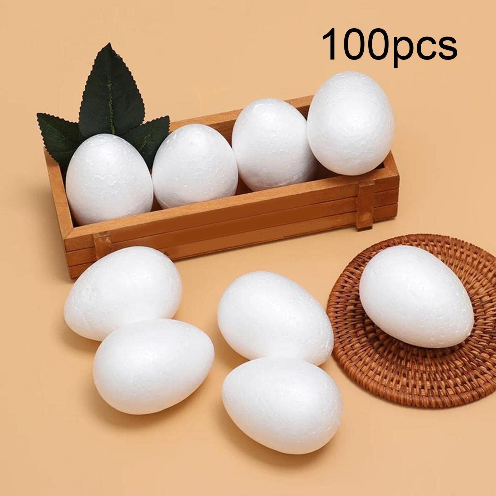 Foam Easter Eggs White Craft D - Art Craft For Kindergarten review and price