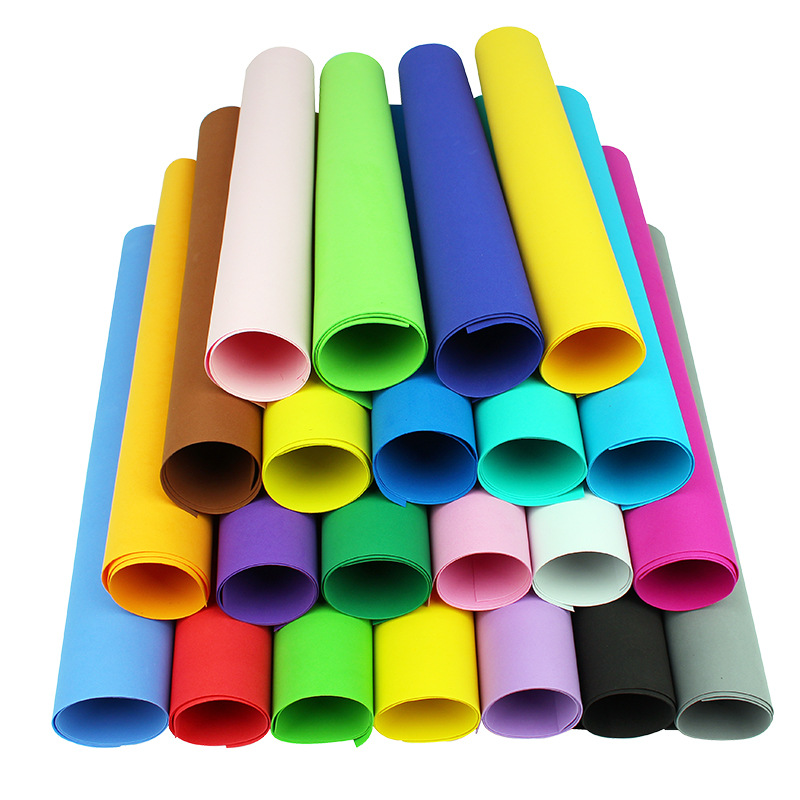 10 Sheets Multicolor EVA Foam  - Art Craft For Kindergarten review and price