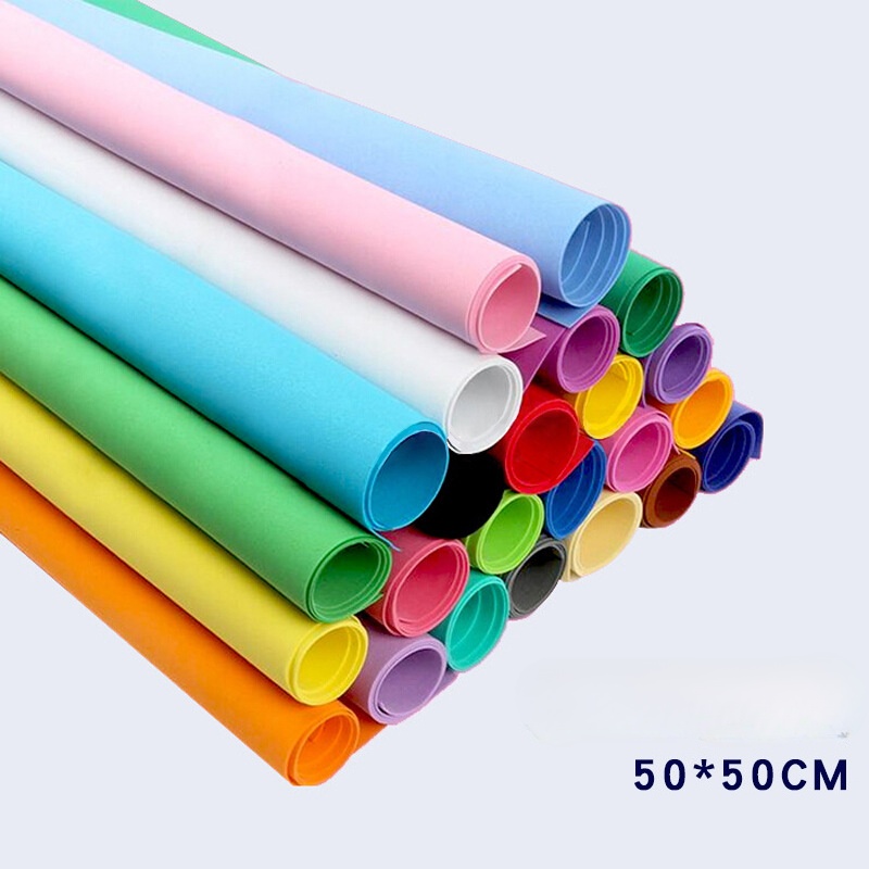 10 Sheets Multicolor EVA Foam  - Art Craft For Kindergarten review and price