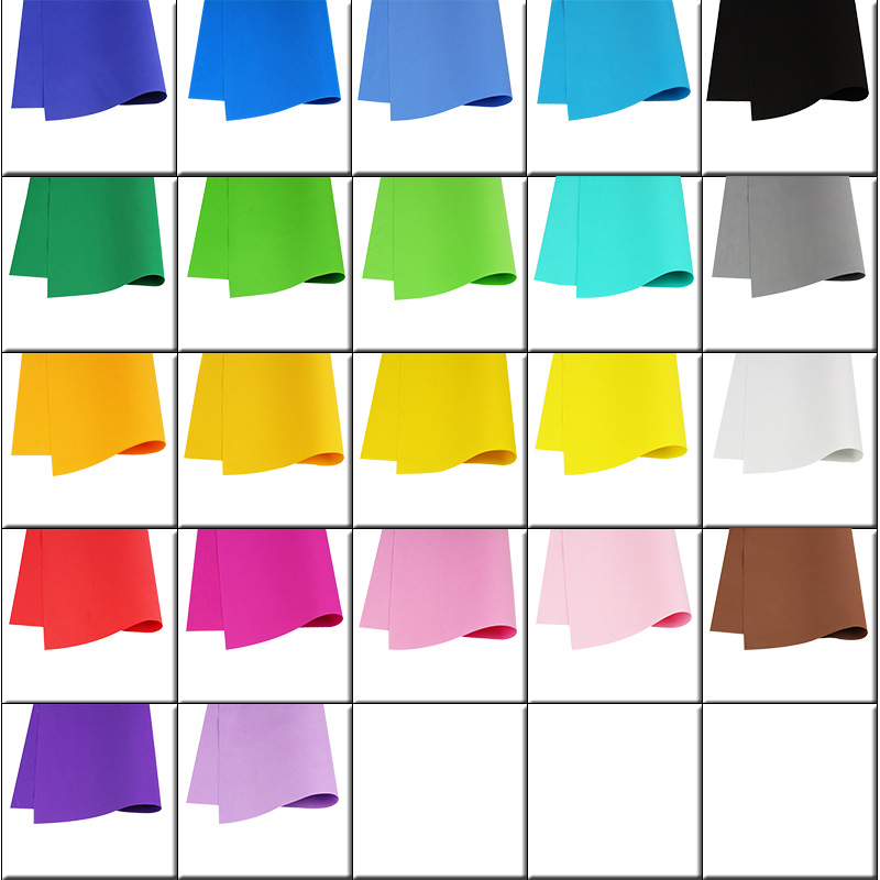 10 Sheets Multicolor EVA Foam  - Art Craft For Kindergarten review and price